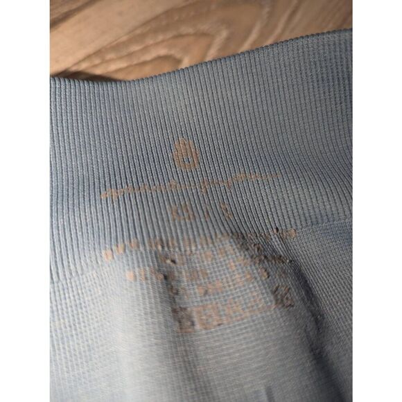Spiritual Gangster Leggings Women's XS Baby Blue Ribbed - Picture 2 of 8
